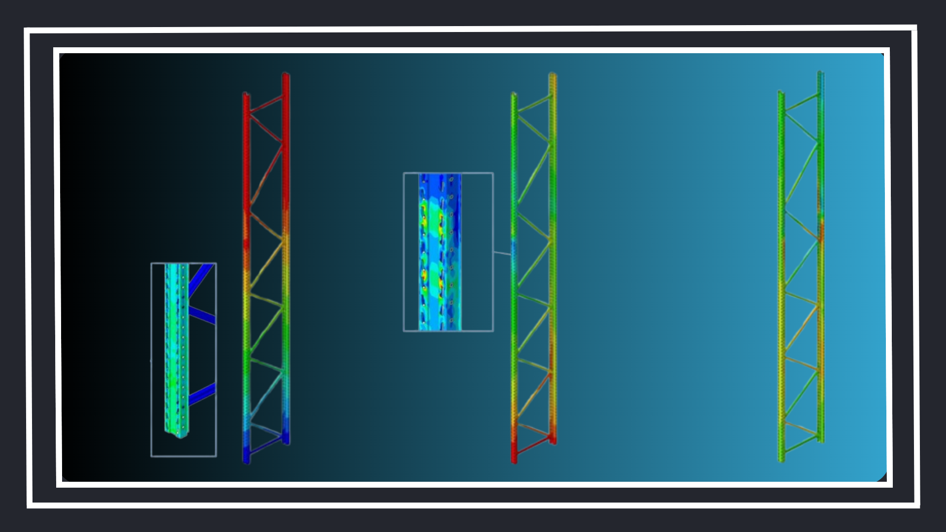 Structural analysis of a metal racking system